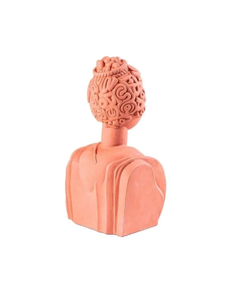 Magna graecia terracotta bust poppea object - 11513