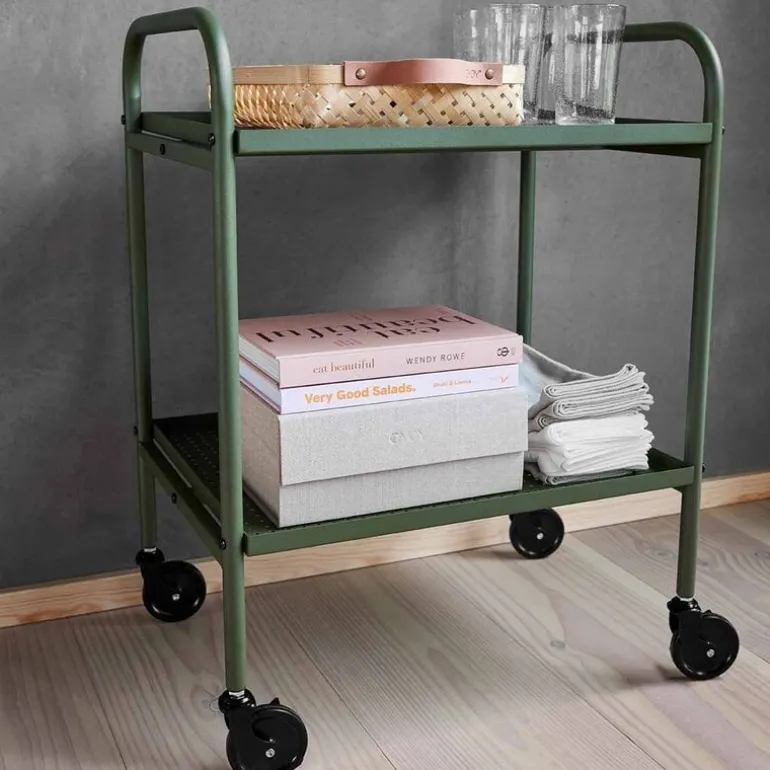 Maki trolley olijf - L301313