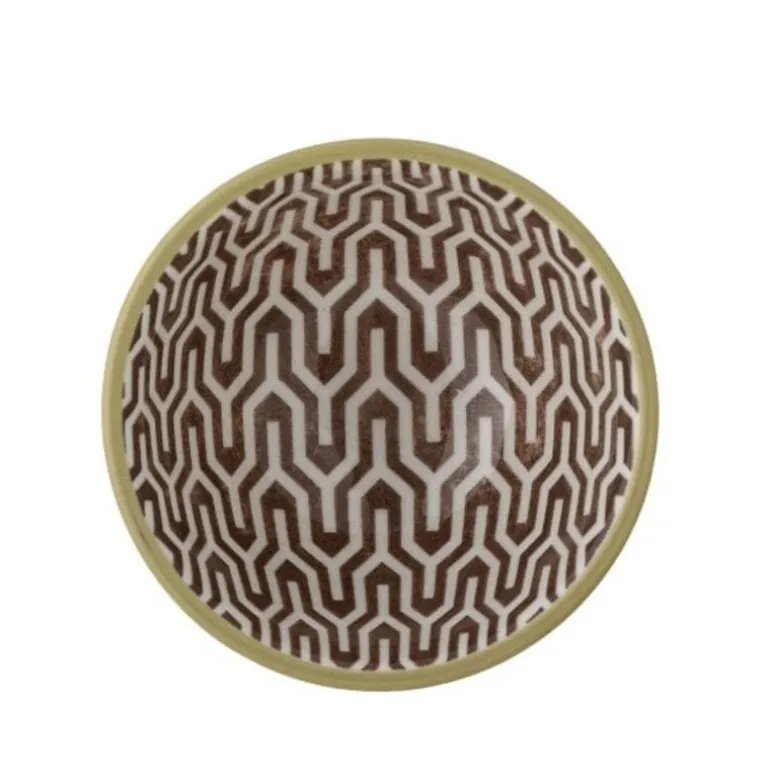 Maple schaaltjes bruin set van 6 stuks - 82057701