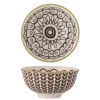 Maple schalen bruin set van 6 stuks - 82057695