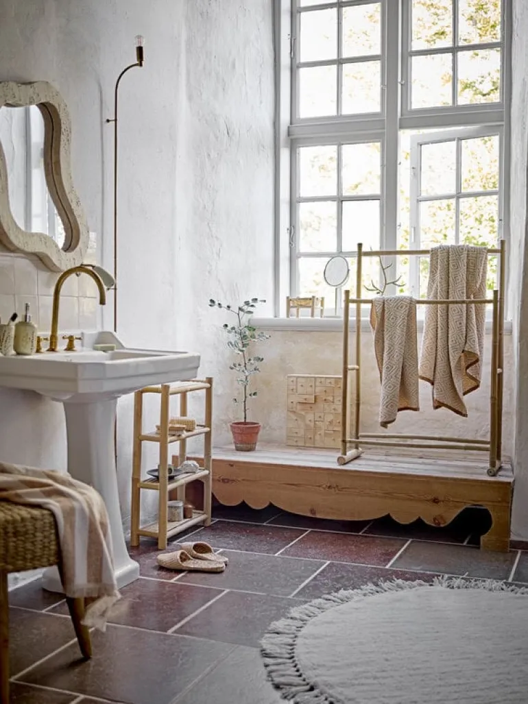 Meg wandspiegel naturel - 82064804
