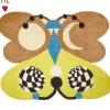 Melody Moon butterfly vloerkleed lemon XL - 1.45.10.117.099.6