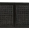 Merge kast met webbing - zwart