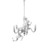 Monkey kroonluchter wit - 14865