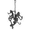 Monkey kroonluchter zwart - 14866