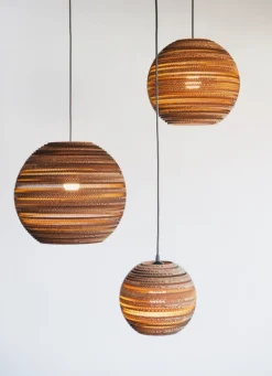 Moon 18 hanglamp naturel - GP-163