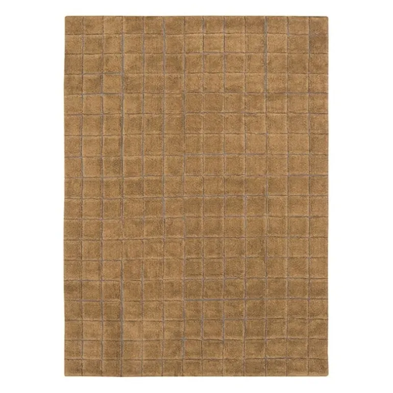 Mosaic vloerkleed wol ochre 230x300cm