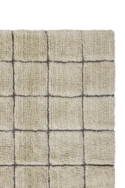 Mosaic vloerkleed wol sandstone 170x240cm