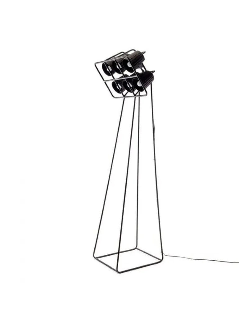 Multi vloerlamp zwart - 01485