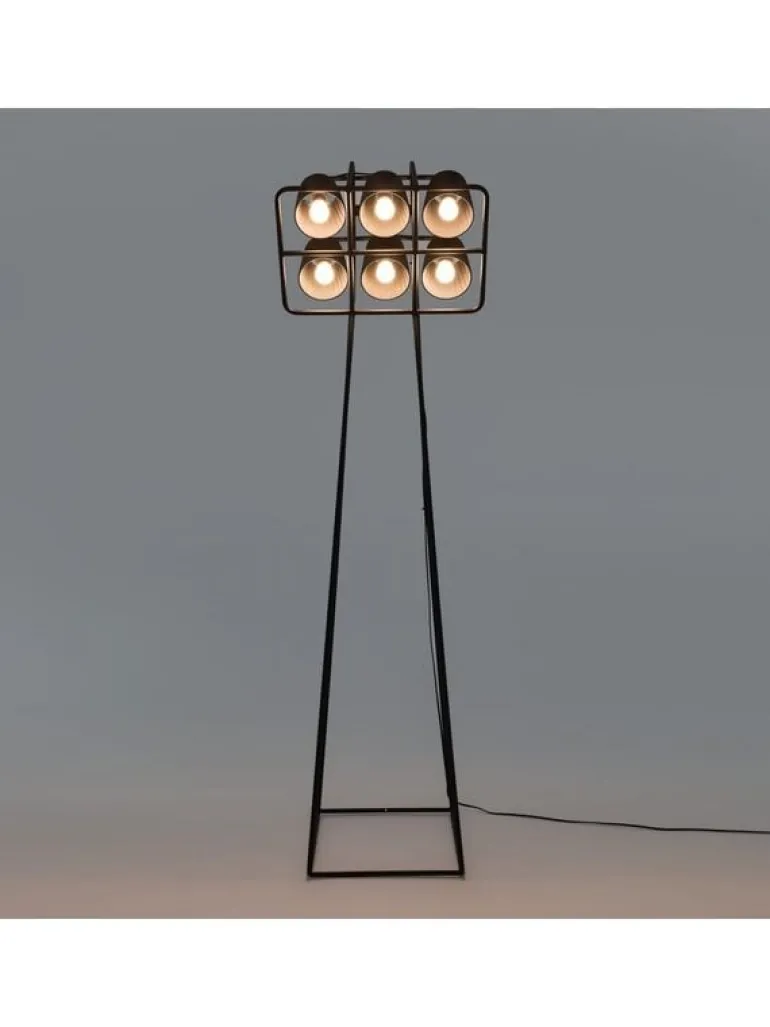 Multi vloerlamp zwart - 01485