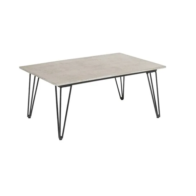 Mundo koffietafel grijs 90x42x60cm