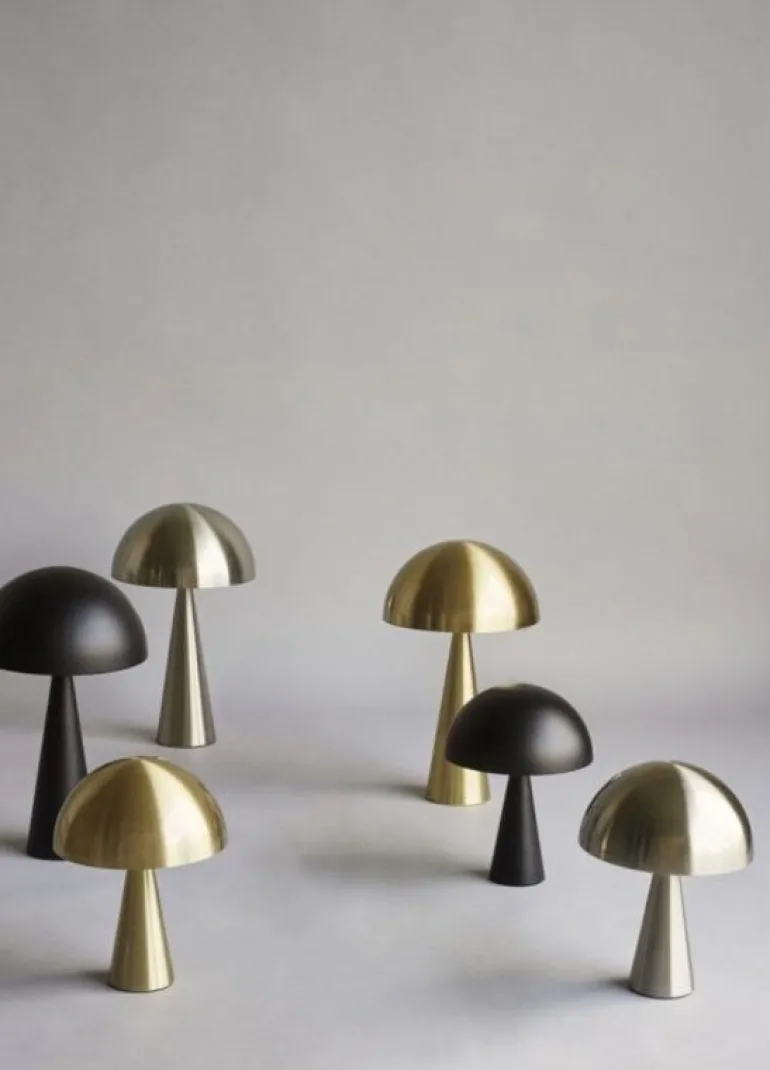 Mush tafellamp tall brass - 990714