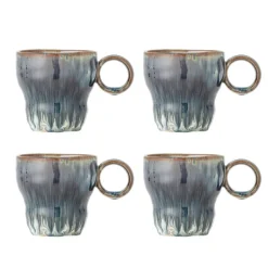 Nigel mokken blauw set van 4 stuks - 82072479