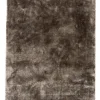 Noble vloerkleed met franjes - warm grijs 200x290
