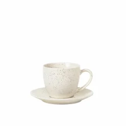 Nordic Vanilla kop met schotel - set van 6 stuks