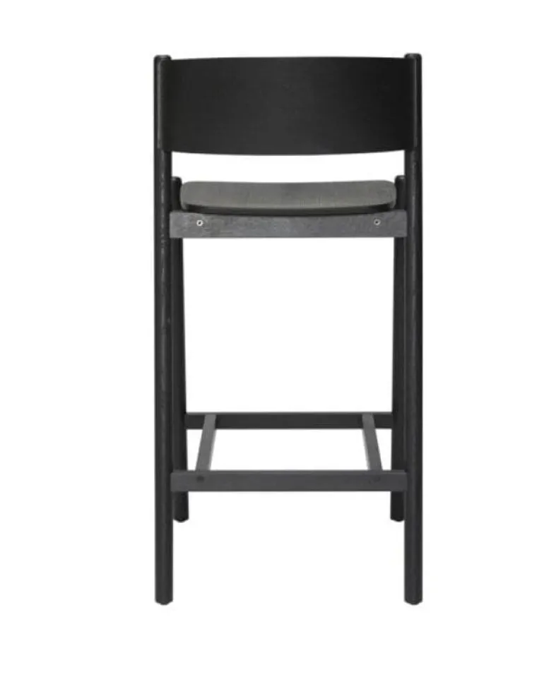 Oblique barstoel zwart - 331608