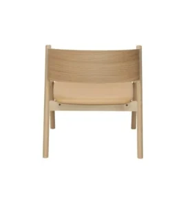 Oblique loungestoel naturel - 331605