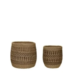Ochre manden set van 2 stuks - 821501