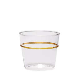 Orbit glazen geel set van 6 stuks - 661901