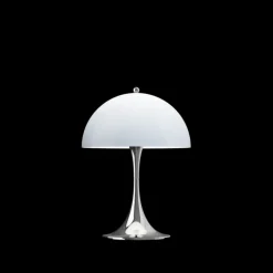 Panthella 250 portable tafellamp chrome opal blue grey - 5744172956