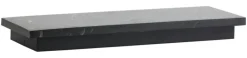 Pau wandplank zwart - 40940