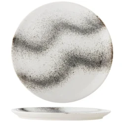 Paula borden Ø26,5cm grijs set van 4 stuks - 82061659