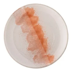Paula borden oranje set van 6 stuks - 82060943