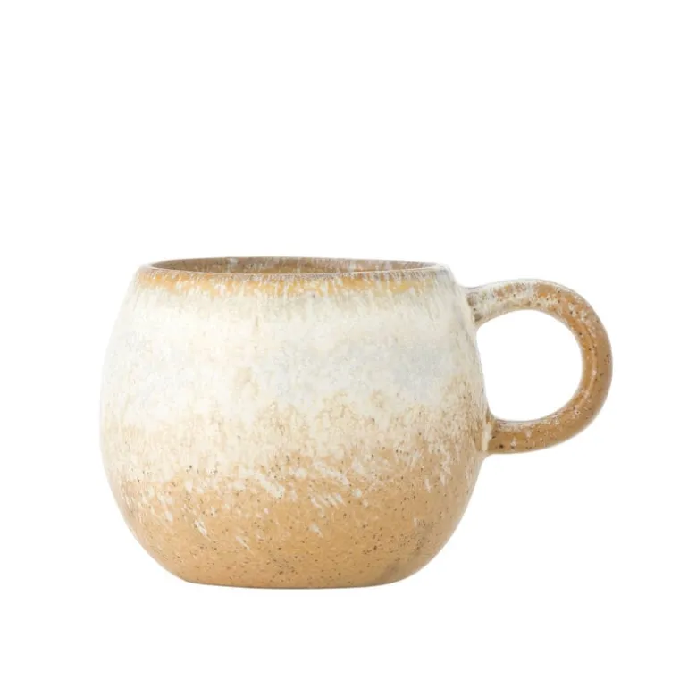 Paula espresso kopjes naturel set van 4 stuks - 82061630