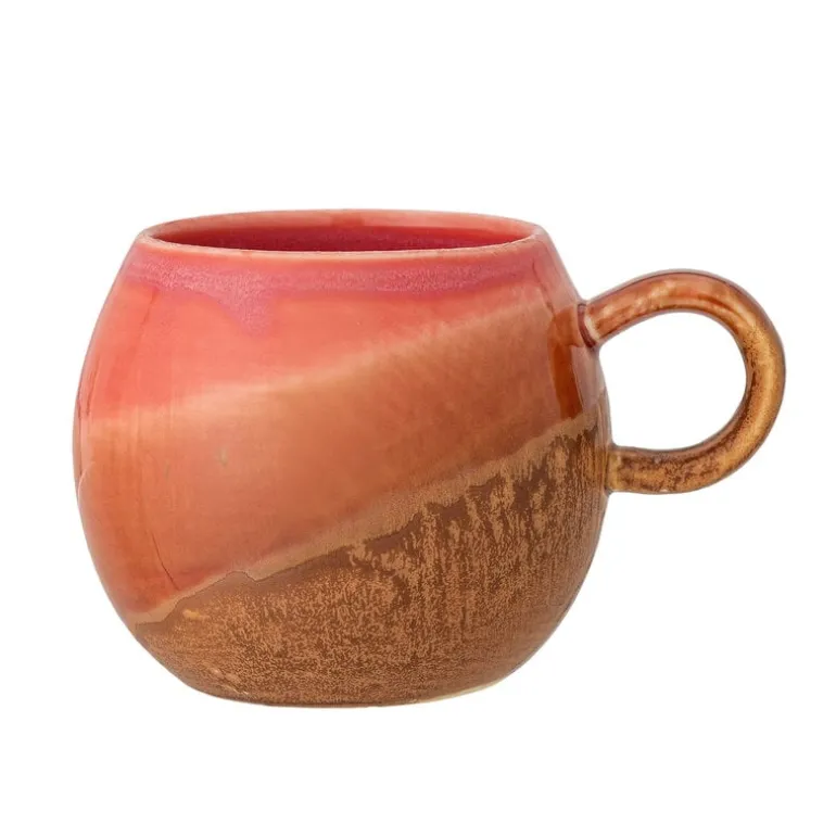 Paula mokken set van 4 stuks oranje - 82062671