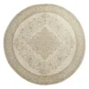 Pearl geweven vloerkleed - zand/beige Ø240cm