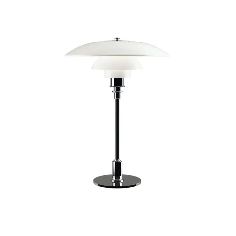 PH 3½-2½ glas tafellamp chroom - 5744166179