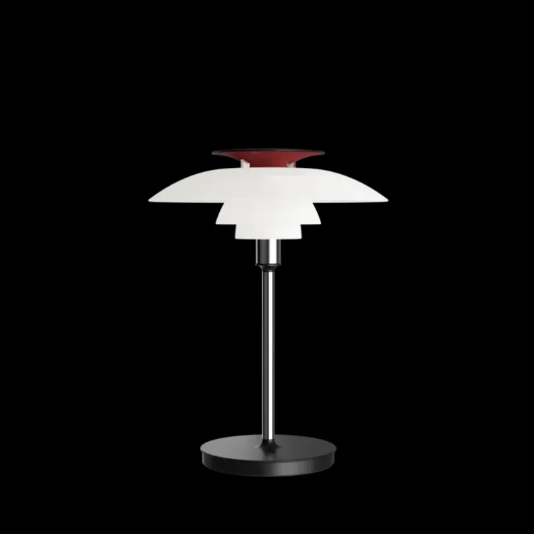 PH 80 portable tafellamp opal white/high lustre chrome plated - 5744172325