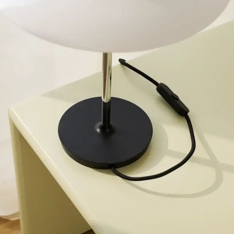 PH 80 tafellamp opal white/high lustre chrome plated - 5714693035786