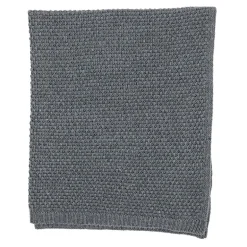 Plaid wol - blauw