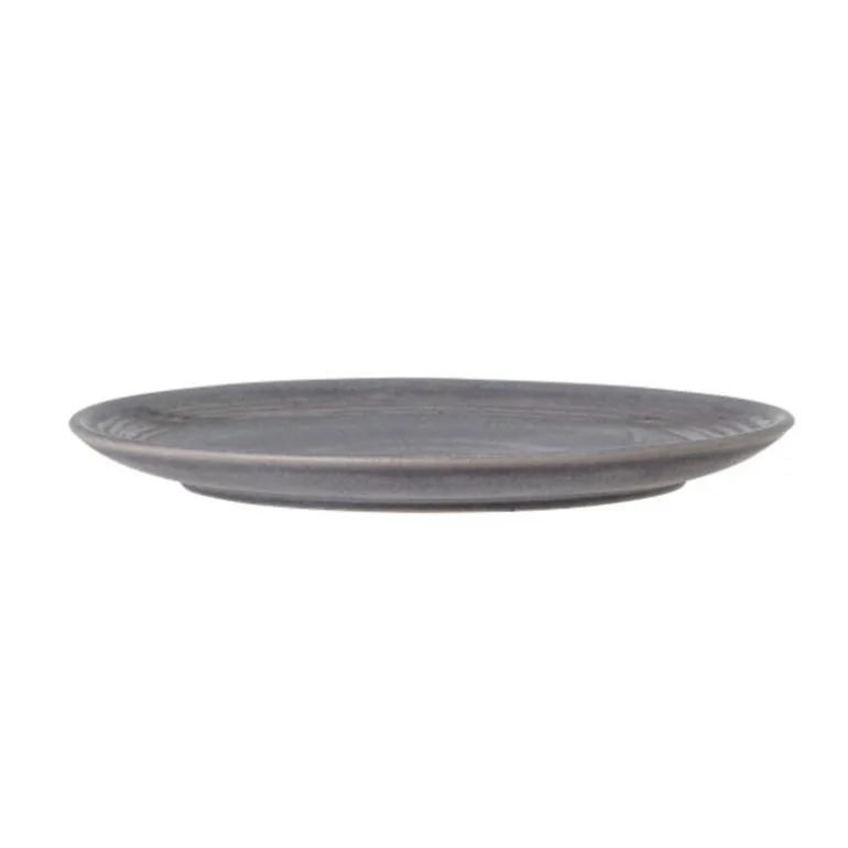 Raben bord grijs Ø21cm - set van 6 stuks