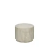 Rillo podium Ø56x42cm antiek beige - 14469068