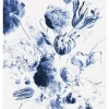 Royal Blue Flowers II bloemen behang