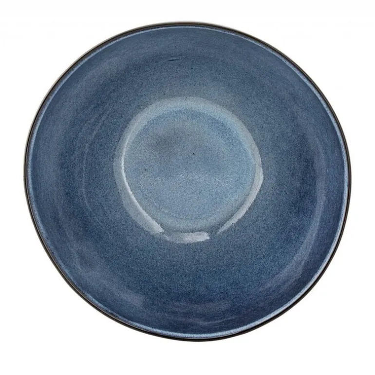 Sandrine schaal blauw