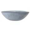 Sandrine serveerschaal blauw - Ø32xH10 cm