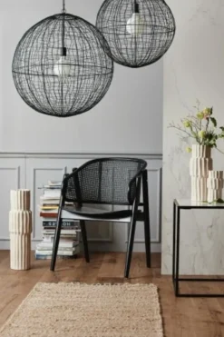 Selene hanglamp ijzer - zwart