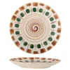 Shama borden groen Ø27cm set van 6 stuks - 82060434