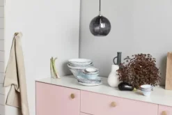 Soisalo unique schaal S ijsblauw -set van 8 stuks