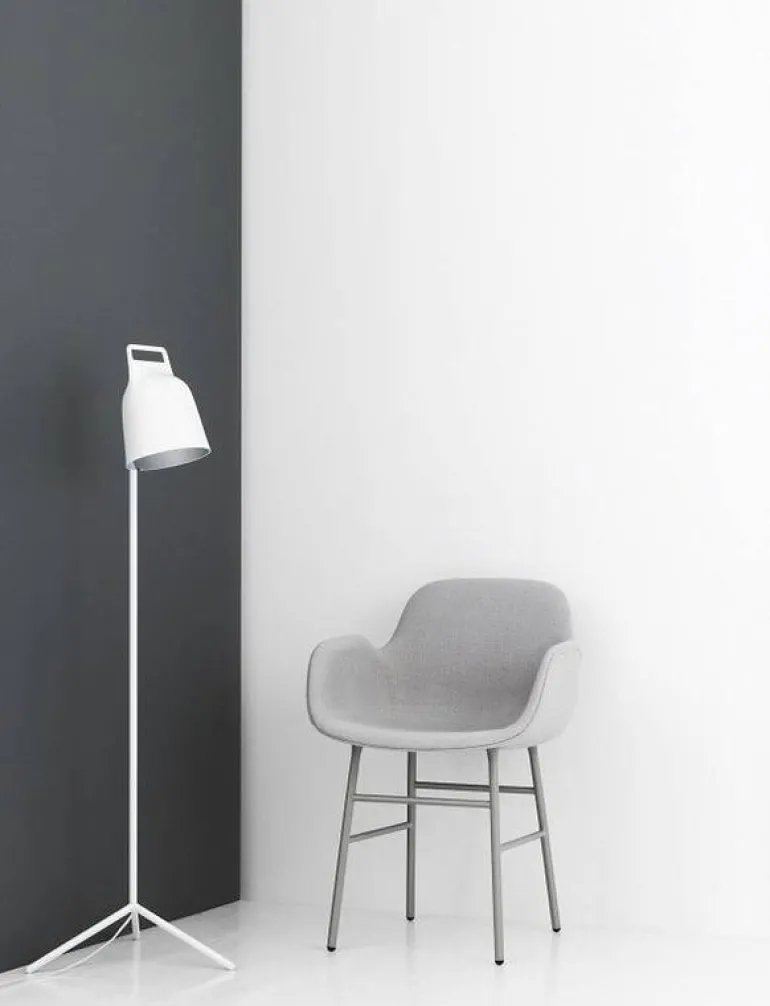 Stage vloerlamp wit