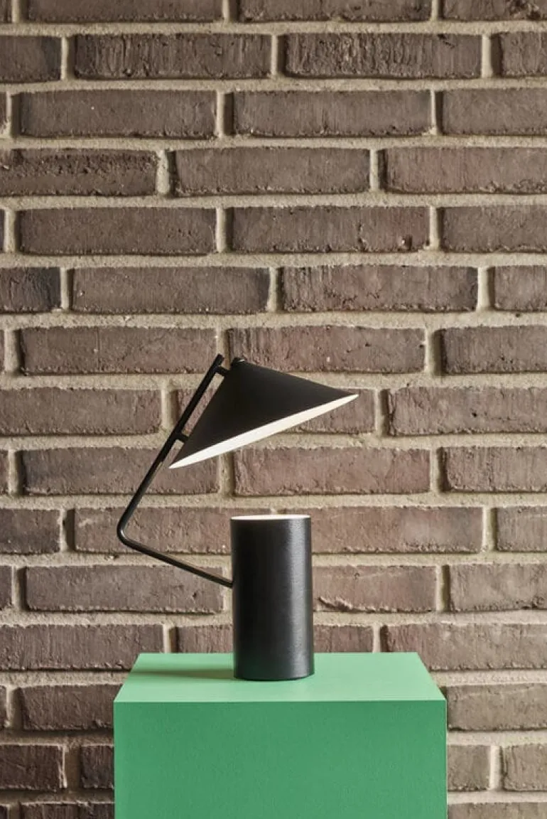 Tafellamp metaal - zwart