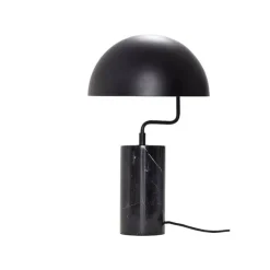Tafellamp zwart marmer