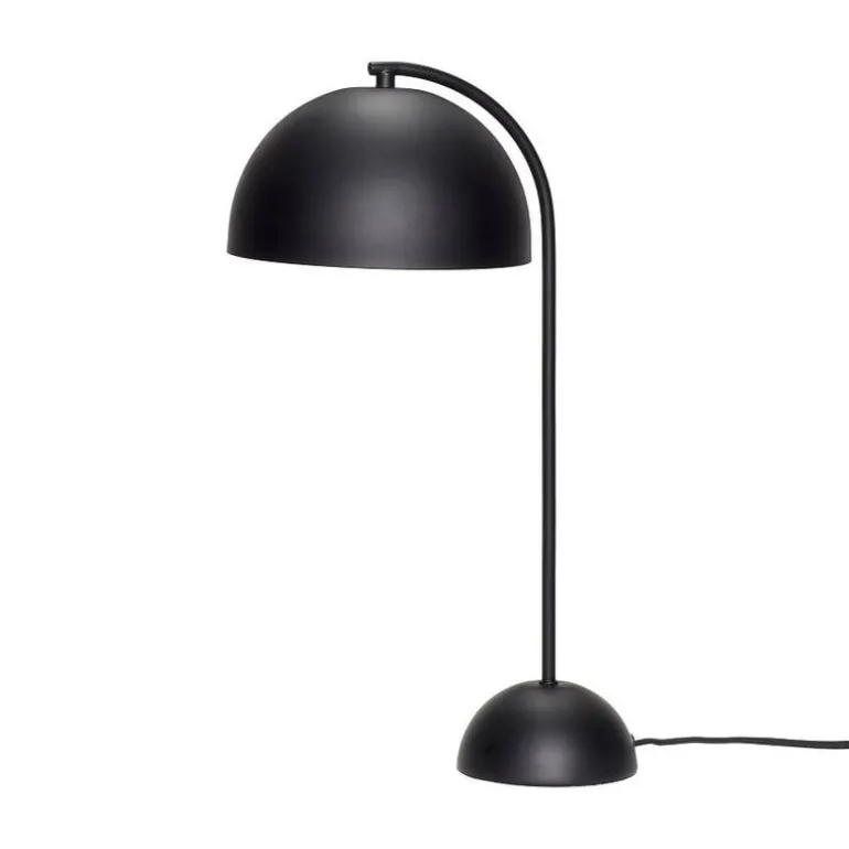 Tafellamp zwart metaal
