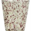 Tepin drinkglazen bruin/groen - set van 6 stuks