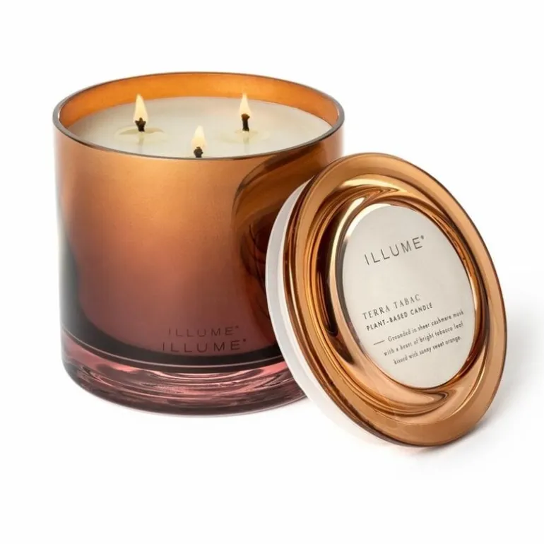Terra tabac Statement kaars bruin - 4626100100