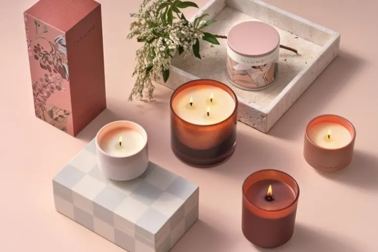 Terra tabac Statement kaars bruin - 4626100100