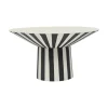 Toppu centerpiece schaal high zwart - L301534